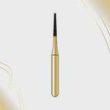 9214   10-Pk  Multi use Trimming & Finishing Burs. T-Series Taper Round End Shaped