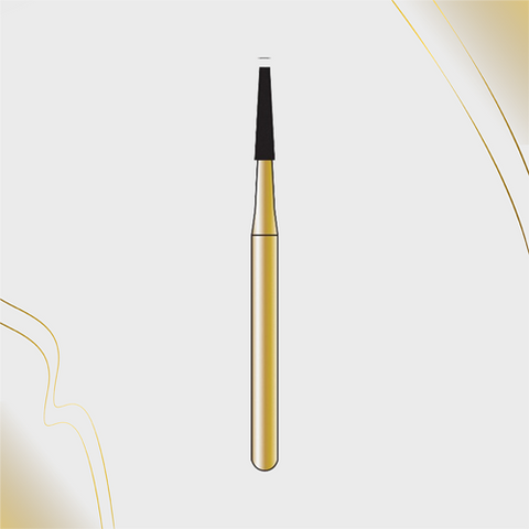 9713    10-Pk  Multi use Trimming & Finishing Burs. Flat End Taper Shaped