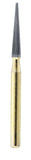 9714    10-Pk  Multi use Trimming & Finishing Burs. T-Series Taper Round End Shaped