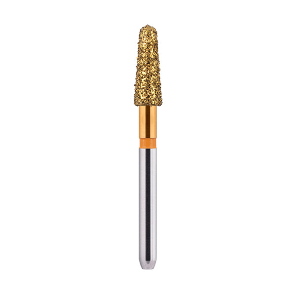 TN197-025 cutTINg Special Cermaic Coated Burs - Round End Taper