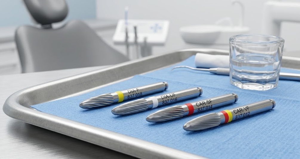 Bullet-Shaped Trimming & Finishing Burs: A Practical Guide for Dentists and Labs
