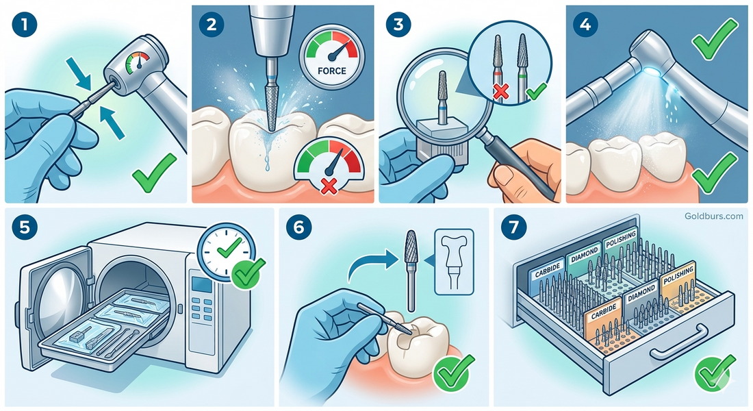 7 Common Dental Bur Mistakes and How to Avoid Them
