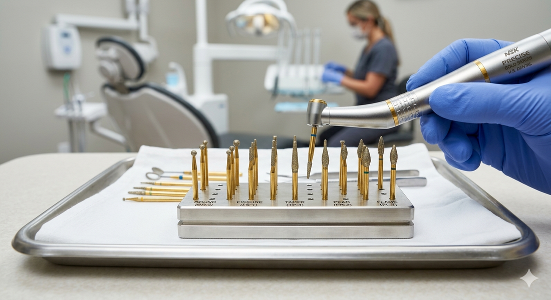 Gold Diamond Burs for Cavity Preparation - The Complete Dentist's Guide