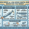 High-Speed vs. Low-Speed Dental Burs: Which Do You Need?