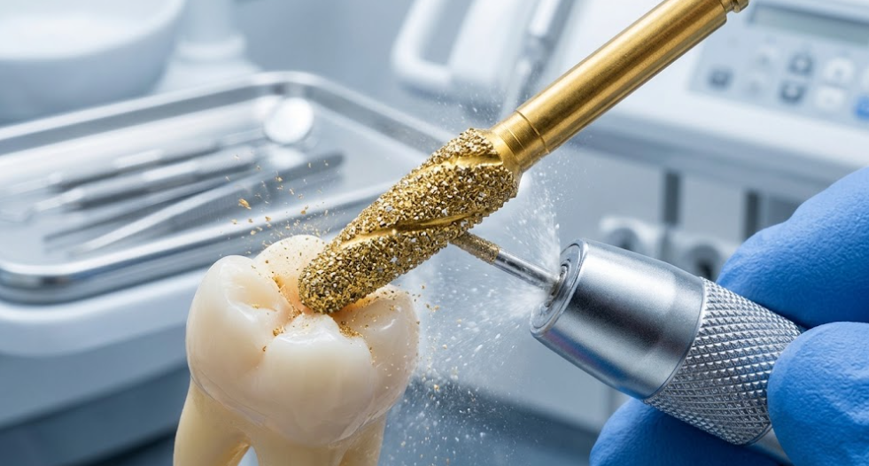 Gold Diamond Burs Gross Reduction: The Complete Guide to Bulk Tooth Reduction