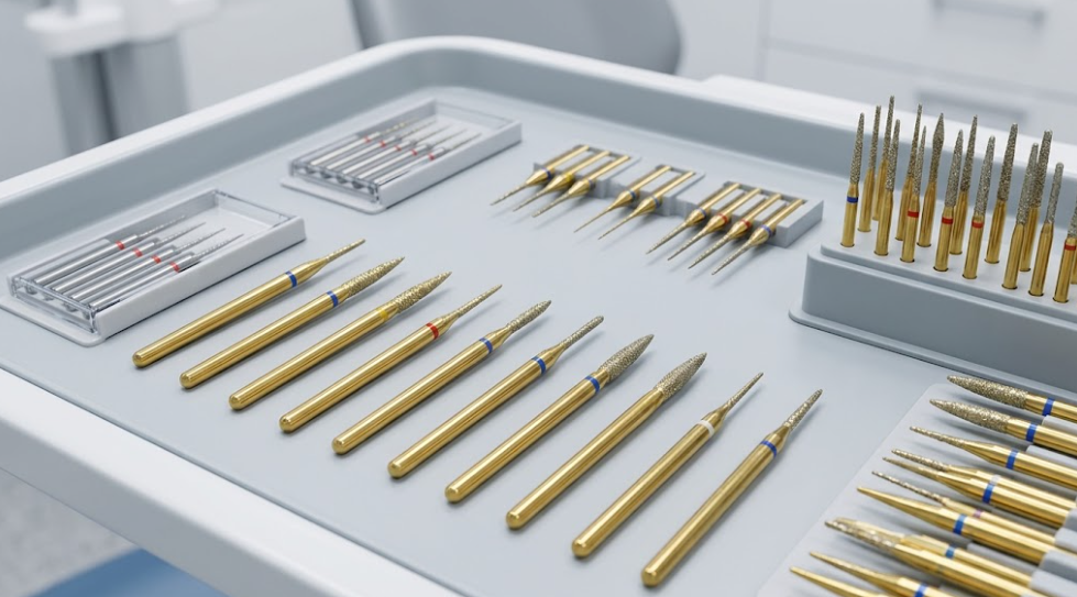 Gold Diamond Burs Interproximal: Discover Uses & Dental Benefits