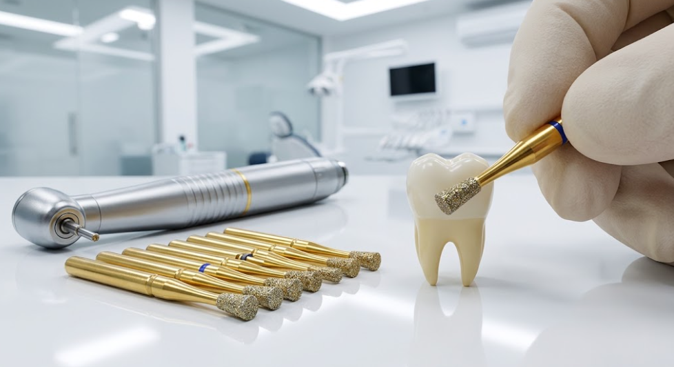 Gold Diamond Burs Inverted Cone: Complete Expert Guide