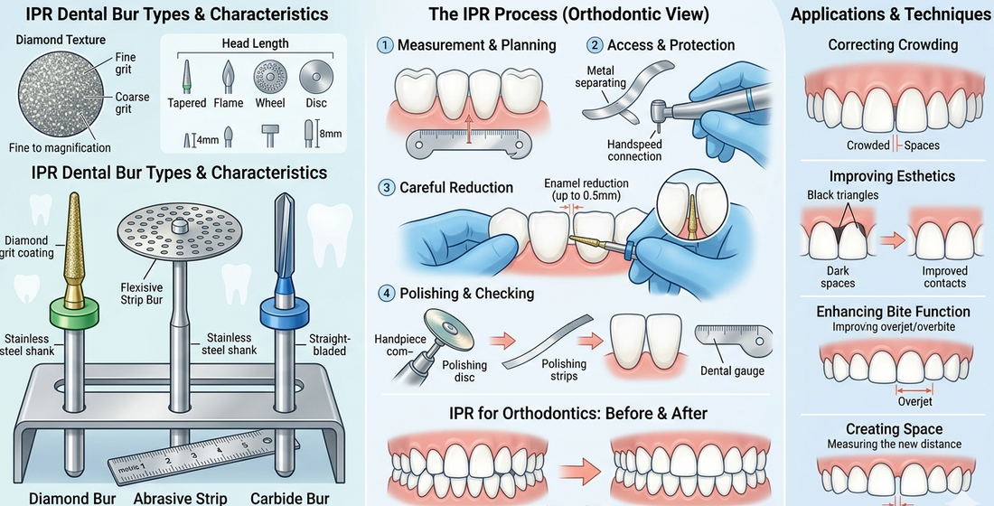 What Are IPR Dental Burs? A Complete Guide for Orthodontists