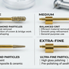 Gold Diamond Burs Grit Guide: Coarse vs Medium vs Fine vs Extra-Fine