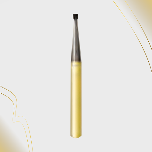 G/35 | (2035) Metal Cutting Gold Carbide Burs Inverted ConeShaped