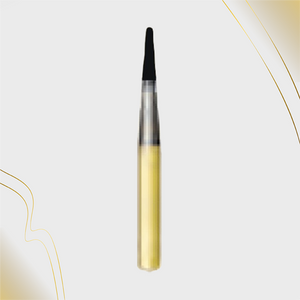 2170 | G/1170 Metal Cutting Gold Carbide Burs Tapered Dome End Criss-Cross Cut Shaped