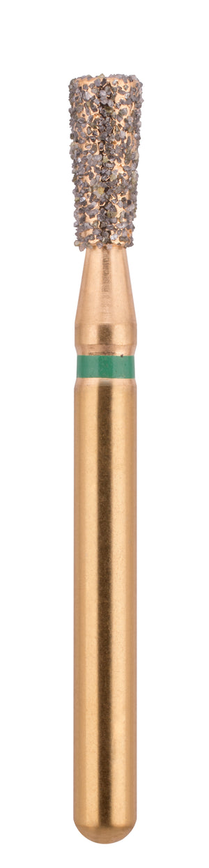 G/225-016 | (807) Multi Use Gold Diamond Burs Inverted Cone