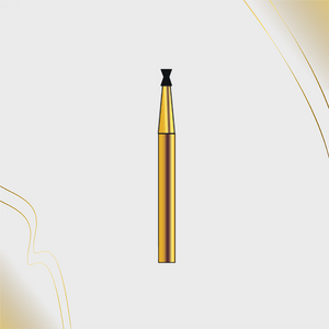 G/032-012  (813) 10-Pk , Multi use Gold Diamond Burs Diablo Shaped