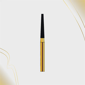 G/173-017 (848)  10-Pk , Multi use Gold Diamond Burs (Flat end Taper Shaped)