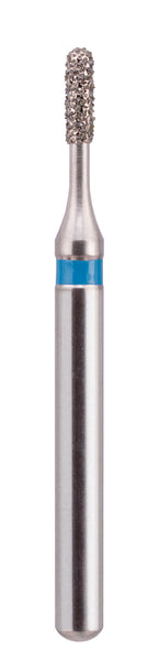 138-010 | (838) Multi Use Gold Diamond Burs Round End Cylinder