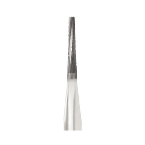 699L  [a pack of 10 or 100] Taper Fissure - Cross Cut Operative & Surgical Carbide Burs