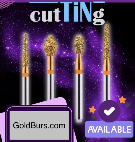 TN298-016 cutTINg Special Cermaic Coated Burs - Gingival Curettage