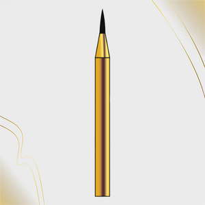 G/539-007 (883) 10-Pk , Multi use Gold Diamond Bur. Flame Needle Shaped