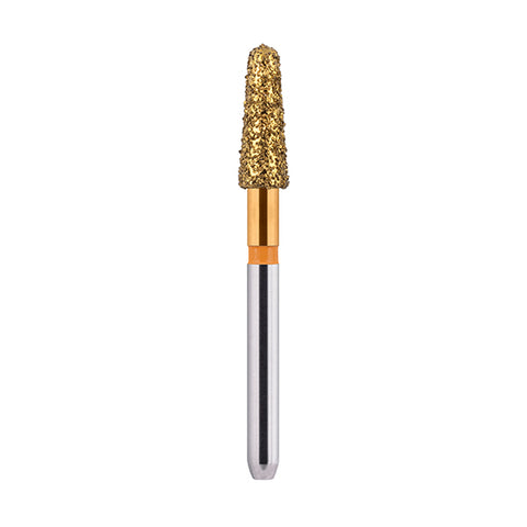 TN197-025 cutTINg Special Cermaic Coated Burs - Round End Taper