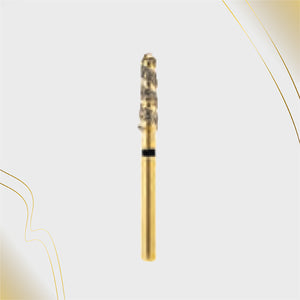H/198-022XC | (H856) 10-Pk , Multi use Gold Diamond Burs Spiral Shaped