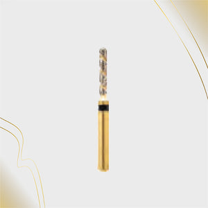 H/140-012SXC | (H880) 10-Pk , Multi use Gold Diamond Burs. Spiral Shaped