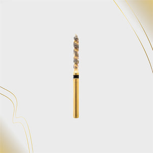 H/131-014XC (886) 10-Pk , Multi use Gold Diamond Burs. Spiral Shaped