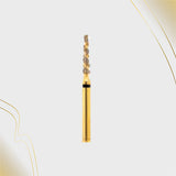 H/172-014 | (H847) 10-Pk , Multi use Gold Diamond Burs. Spiral Shaped