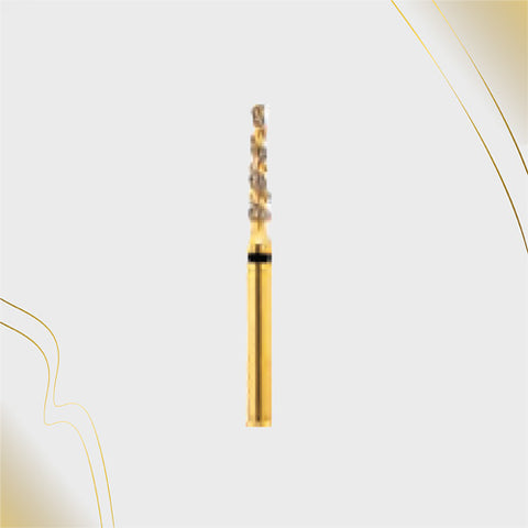 H/172-014 | (H847) 10-Pk , Multi use Gold Diamond Burs. Spiral Shaped