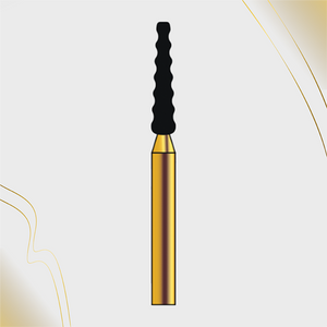 G/519-018S | (RT8) 10-Pk , Multi use Gold Diamond Burs Gross Reduction Shaped