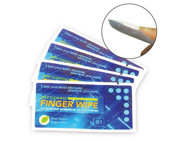 Minty Finger Tooth Wipes - FW-100
