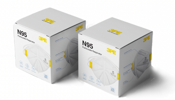 3PE N95 Particulate Respirator (1 BOX 25 pcs)