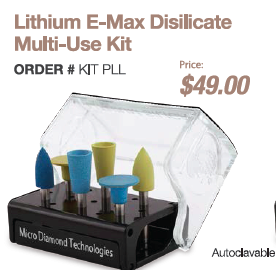 PLL / Lithium E-Max Disilicate Multi-Use Kit Order #KIT PLL