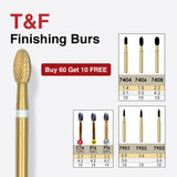 7903    10-Pk  Multi use Trimming & Finishing Burs. Needle Shaped