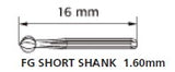 700  [a pack of 10 or 100] Taper Fissure - Cross Cut Operative & Surgical Carbide Burs