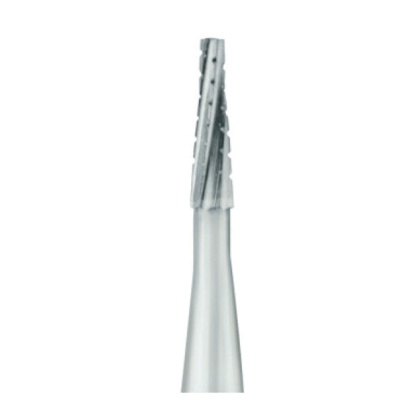168 | [a pack of 10 or 100] Taper Fissure - Plain Cut Operative & Surgical Carbide Burs