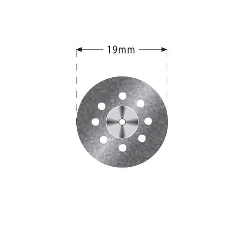R04-335-514-190 | Reusable Diamond Discs. Double Sided - Perforated Semi-Flex